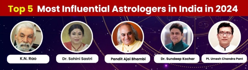 Top 5 most influential astrologers in India in 2024